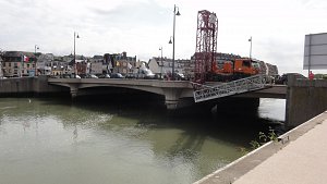 Pont des Belges entre Trouville-sur-Mer et Deauville