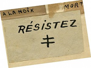Tract de résistants Mars 1941 21W/5 © Archives du Calvados
